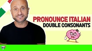 How to Pronounce Italian Double Consonants  Italian Language Pronunciation for Beginners [upl. by Halsey890]