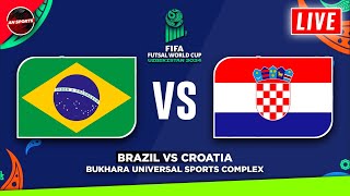 🟢 BRAZIL vs CROATIA  FIFA FUTSAL WORLD CUP 2024 FIXTURES TODAY PREVIEW H2H amp PREDICTIONS [upl. by Rats]