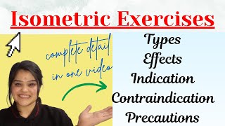 Isometric exercises full detail video with notes [upl. by Tedmund]