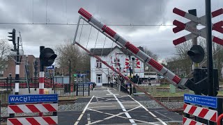 Spoorwegovergang Landgraaf NLRailroad Crossing Landgraaf NL 2422024 [upl. by Nilre]