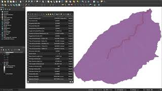 Calcula más de 30 parámetros morfométricos de una cuenca en menos de un minuto usando QGIS [upl. by Yrak]