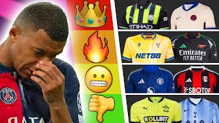 BRUTALLY RANKING EVERY PREMIER LEAGUE 2425 AWAY SHIRT WORST to BEST [upl. by Etam]