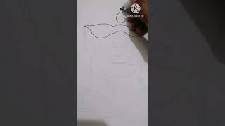 Unique amp Beautiful Sketch shaistaarshad4066 drawing art easydrawing sketch [upl. by Suiravaj419]