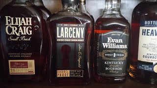 Larceny Small Batch bourbon vs Larceny Full Proof Differences and Winner [upl. by Belamy]