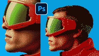 Master the Pixelated Dithered Effect in Photoshop [upl. by Youngran]