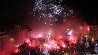 UŽIVO Doček Vatrenih u Zagrebu [upl. by Andra22]