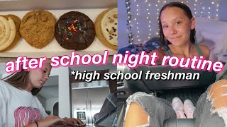 my afterschool night routine high school freshman [upl. by Adama]