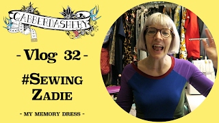 Making a Tilly and the Buttons Zadie  Knitting amp Stitching Show Meetup  Vlog 32 [upl. by Osbourne66]