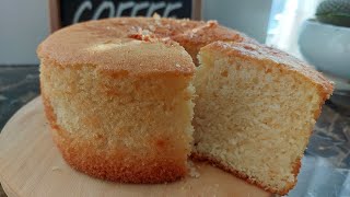 Easy Vanilla Cake Recipe  How To Make Vanilla Cake [upl. by Elbag721]