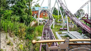 Ride To Happiness Plopsaland De Panne  Backseat POV 4K60FPS [upl. by Nnayar]