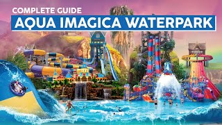 Aqua Imagica Waterpark  6 New Slides Launched  Imagica Snow Park  Khopoli  Maharashtra 2024 [upl. by Shea]