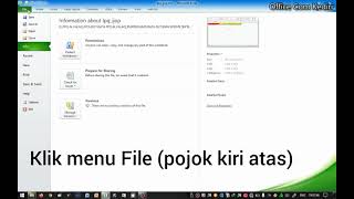 Cara mudah merubah file Excel ke format CSV  comma delimited [upl. by Cassandry871]