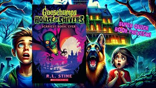 Book Trailer Goosebumps House of Shivers Scariest Book Ever by RL Stine The Middle School [upl. by Asiilanna907]