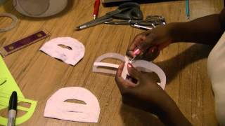 DIY Belt Buckle From Ice Cream Container  Freestyle Fridays 11 [upl. by Hulda]