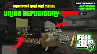 GTA V  Union Depository Heist Unlimited Money XBOX PC PS4 amp PS5 [upl. by Otter]