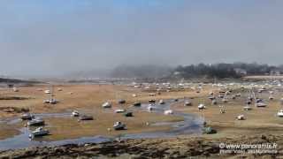 timelapse brume de mer et marée  Sea smoke and tide  Saint Briac Bretagne France [upl. by Attena976]