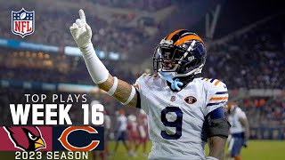 Chicago Bears Top Plays vs Arizona Cardinals  2023 Regular Season Week 16 [upl. by Ayortal]