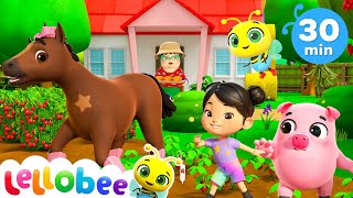 Accidents Happen Boo Boo Song 🍯 Lellobee City Farm  Preeschool Playhouse [upl. by Naujaj156]