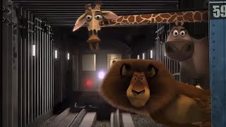 Madagascar  Zoosters Breakout amp Train Station  Music Scene  Hans Zimmer [upl. by Anyr]