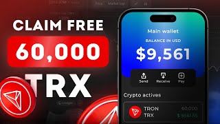 How to Get 60000 TRX for FREE with Instant Withdrawal Complete Beginner’s Guide [upl. by Avahc]