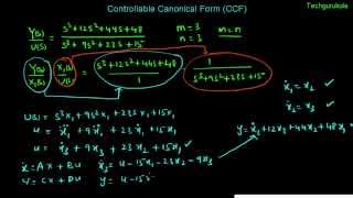 Controllable Canonical Form CCF  m  n [upl. by Lraed]