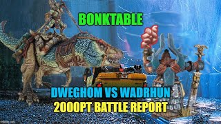 Conquest EP63 Dweghom vs Wadrhun 2000pt Battle Report [upl. by Sigismund]