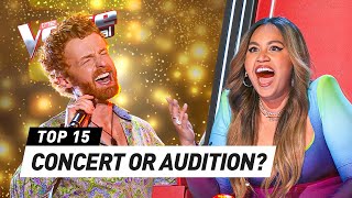 They turned their Blind Audition into a CONCERT on The Voice [upl. by Davis357]