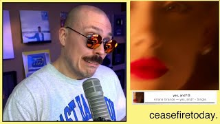 fantano reacts to ariana grande  quotyes andquot [upl. by Collier]