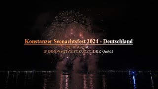 Konstanzer Seenachtsfest 2024  Deutschland 4K HDR uncut [upl. by Yrekcaz]