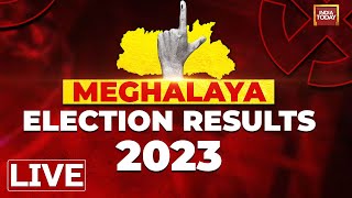 Meghalaya Election Results 2023 LIVE Northeast Election Results  Fastest Results With India Today [upl. by Macario]