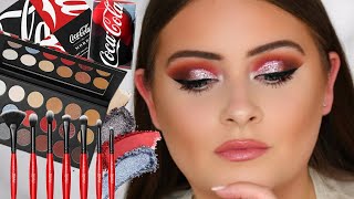 COCA COLA X MORPHE MAKEUP OMG [upl. by Delamare221]