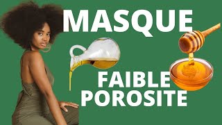 Masque capillaire pour les cheveux à faible porosité [upl. by Groome]