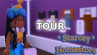 Starcey  Homestore  ROBLOX TOUR [upl. by Asenav512]