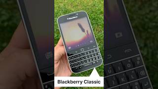 Blackberry Classic Q20 🖤BlackBerry BlackBerryQ20 BlackBerryClassic oldcellphone [upl. by Assillem]