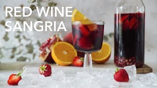 Red wine sangria BA Recipes [upl. by Onileva913]