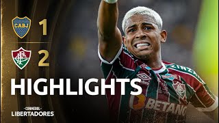 BOCA JUNIORS vs FLUMINENSE  HIGHLIGHTS  CONMEBOL LIBERTADORES 2023 [upl. by Acinnej]