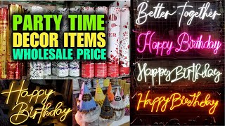 Birthday Decoration Items and Themes  Function and Party Supplies – Wholesale Prices  Rawalpindi [upl. by Aineles]