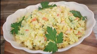 Easiest Crab Salad Recipe [upl. by Mohun]