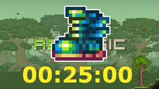 Terraria  Terraspark Boots Speedrun in 25 Minutes Random Seed NMA WR [upl. by Notlrahc22]