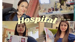 Sara din hospital me hi lg gya😓 simmipunia vlog dailyvlog hospital [upl. by Lenneuq]