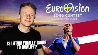 FIRST REACTION TO LATVIA EUROVISION 2024 Dons  Hollow [upl. by Roche]