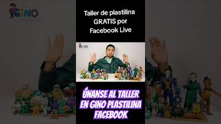 Taller de plastilina en el Facebook Gino Plastilina shorts plastilina grati [upl. by Lombardo710]