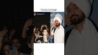 Diljit Dosanjh Invited Hania Amir on Stage at Live Concert 🙈❤️✨I haniaamir diljitdosanjh concert [upl. by Ailemak920]