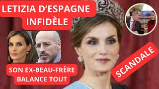 LETIZIA DESPAGNE INFIDÈLE AU ROI FELIPE [upl. by Ymme]