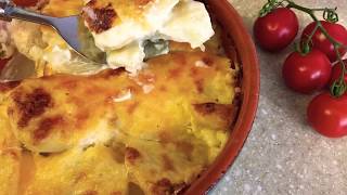 غراتان بطاطا Gratin de pomme de terre [upl. by Eisdnil]