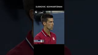 Djokovic  Schwartzman Greatest Points 6 [upl. by Nelson58]