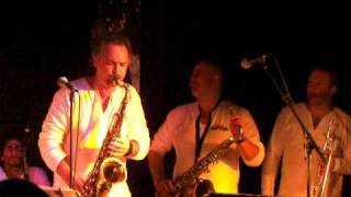 Olivier LAUDRAIN Tenor Saxophone Solo on quotRUNNINGquot with PARIS WONDER BAND  EWF Tribute [upl. by Ojeitak]