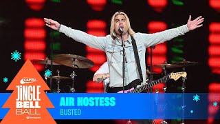 Busted  Air Hostess Live at Capitals Jingle Bell Ball 2023  Capital [upl. by Llorrad]