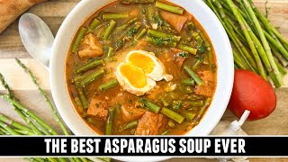 Got Asparagus Make this DELICIOUS Spanish Asparagus Soup [upl. by Suravart]