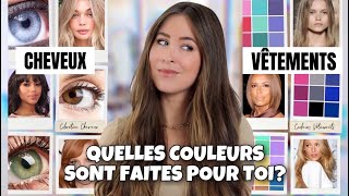 Conseils  Quelles COULEURS de CHEVEUX amp VÊTEMENTS sont faites pour toi [upl. by Marylou]